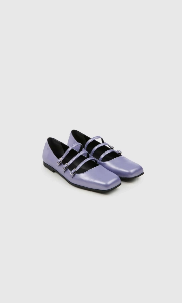Maria II Apple Leather Vegan Pumps | Lilac - UK3 / EU36 / US6