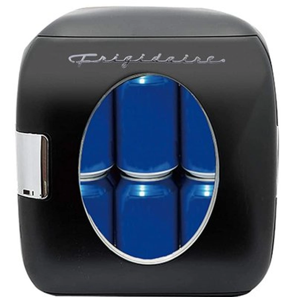Frigidaire 12 Can Mini Retro Beverage Cooler in Black