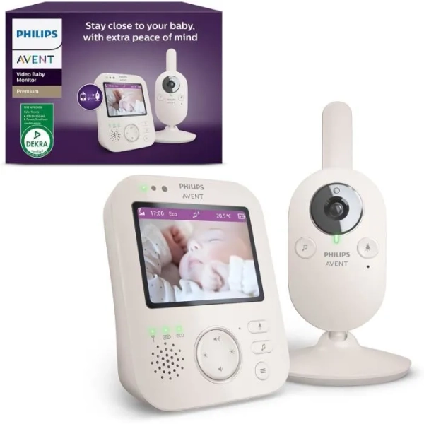 Philips Avent Babyphone vidéo Premium SCD891/26