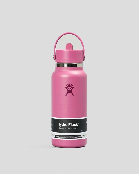 Hydroflask Reef 32oz Wide Mouth Flex Straw Cap Bottle
