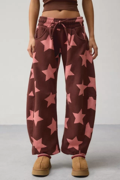 Out From Under Essential Barrel Leg Full Length Sweatpant