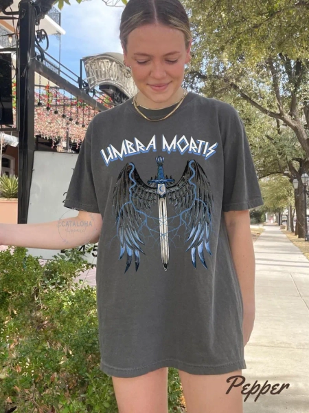 LICENSED, Comfort Colors, Umbra Mortis Hunt t-shirt, Bryce Danika Ruhn Danaan Rhysand, Sarah J Maas, Crescent City tshirt, Ruhn Danaan tee