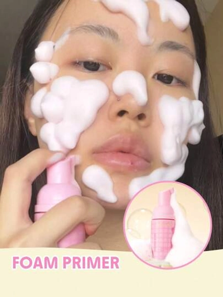 SHEGLAM Dream Foam Cloud Primer Brand Beauty Makeup Face Paint Cosmetic For Women Girls Perfect For Fall Winter Ideal For Y2K Fancy Fashion Suitable For Birthday Christmas Present Party Ready Best Color