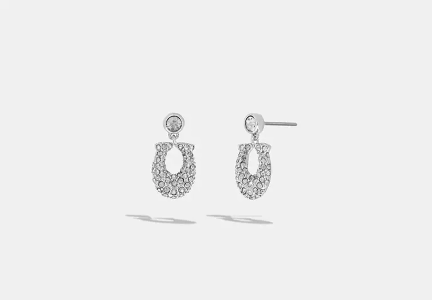Signature Pavé Earrings