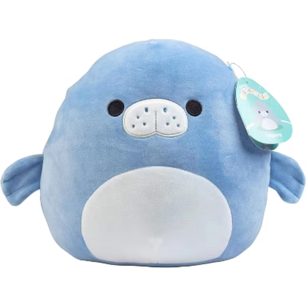 Squishmallows Original 8-Inch Maeve The Manatee - Official Jazwares Plush- Collectible Soft & Squishy Stuffed Animal Toy - Gift for Kids, Girls & Boys
