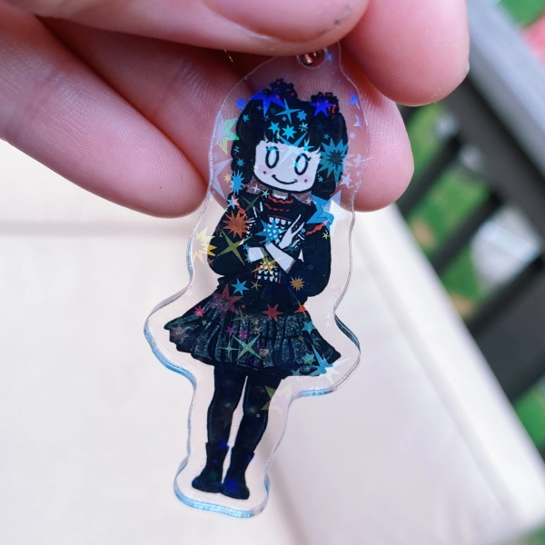 MOA Holographic Keychain