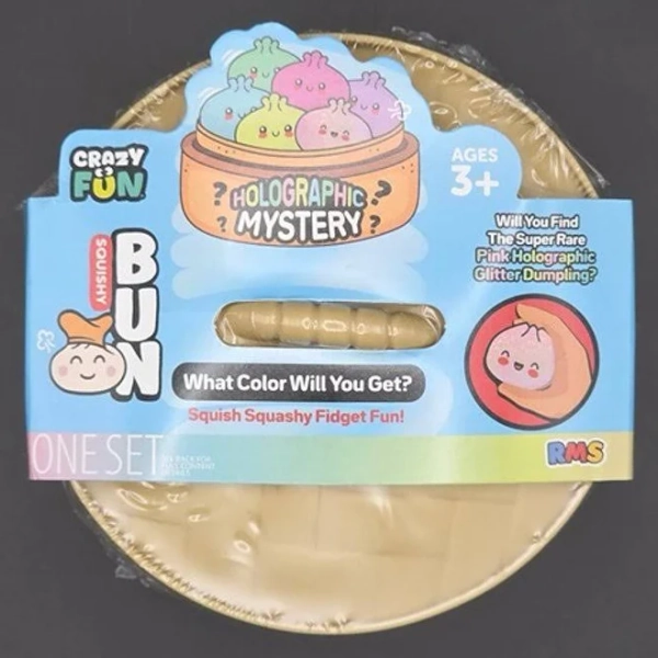 Five Below (1 Pack) Holographic Mystery Squishy S10 - The Viral Mystery Dumpling! - TIKTOK - New Toys & Collectibles