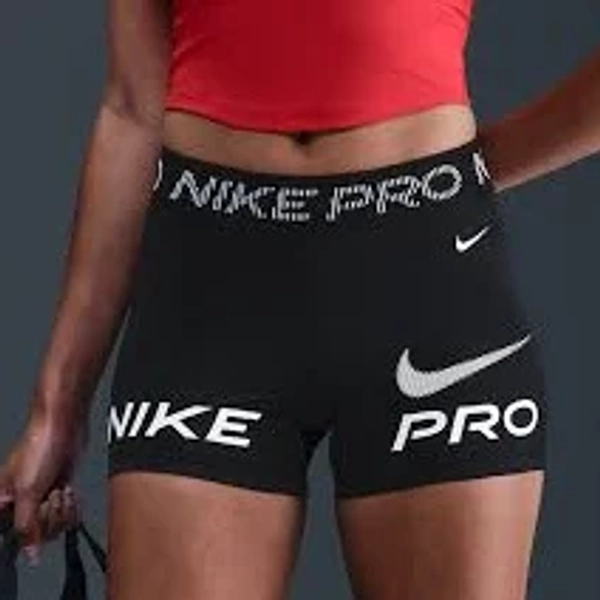 Nike Women's Pro Mid-Rise 3" Biker Shorts