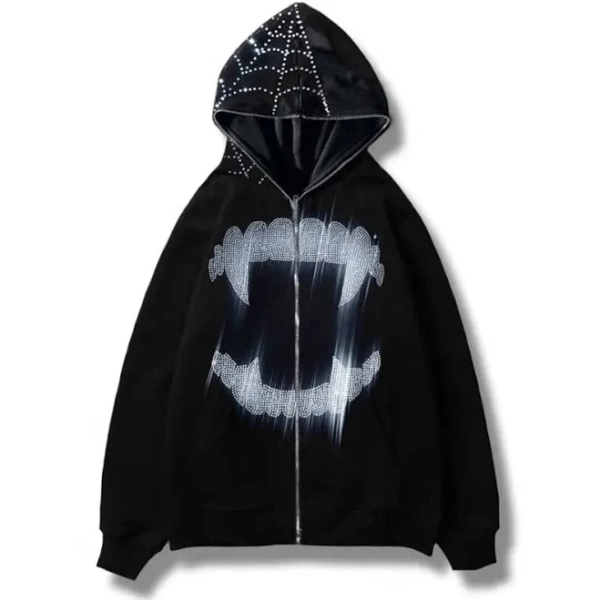 Unisex Y2K Drill Jacket for Urban Style - XXXL