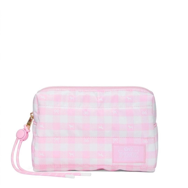 PINK x LoveShackFancy Makeup Bag! Brand new in box!...