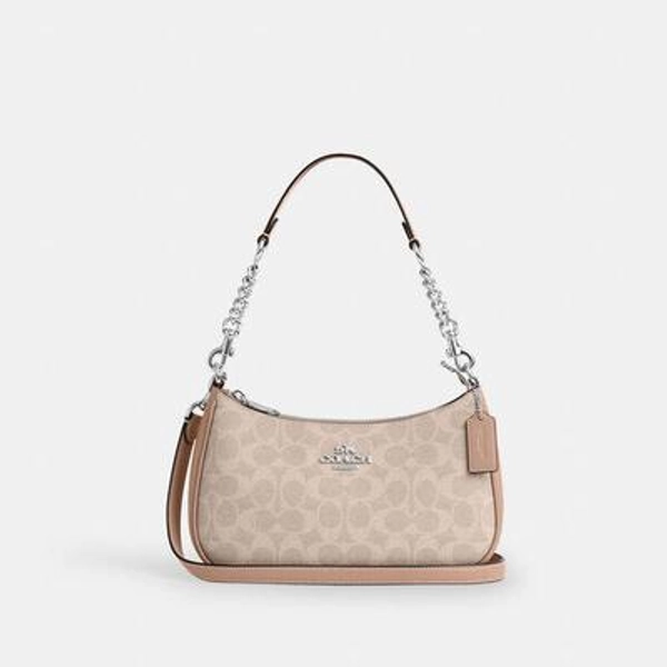 Teri Shoulder Bag In Signature Canvas