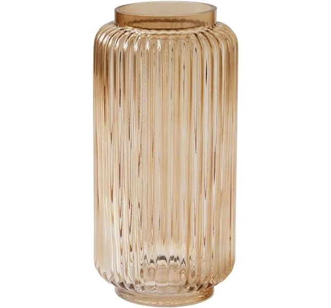 Better Homes & Gardens Ribbed Glass Vase