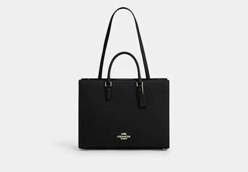 Coach Outlet Maggie Tote Bag - Black, Size: Extra Large