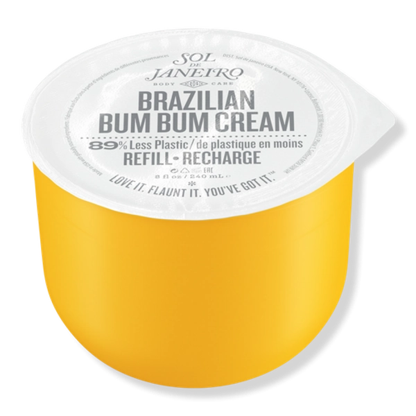 Brazilian Bum Bum Visibly Firming Refillable Body Cream with Caffeine-Rich Guaraná - 8.1 oz Refill