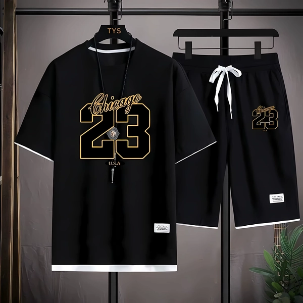 The 2025 summer new men's set features street fashion casual comfort softness breathability and 3D digital pattern printing - AliExpress 200000343
