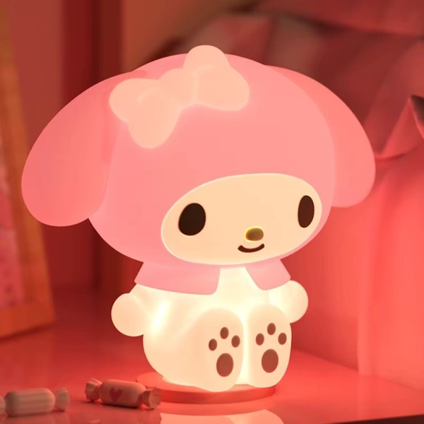 Kawaii Sanrio My Melody Tap To Light Bedside Lamp Creates Cozy Atmosphere for Bedrooms Cute Anime Cartoon New Gift Idea Present - AliExpress 26