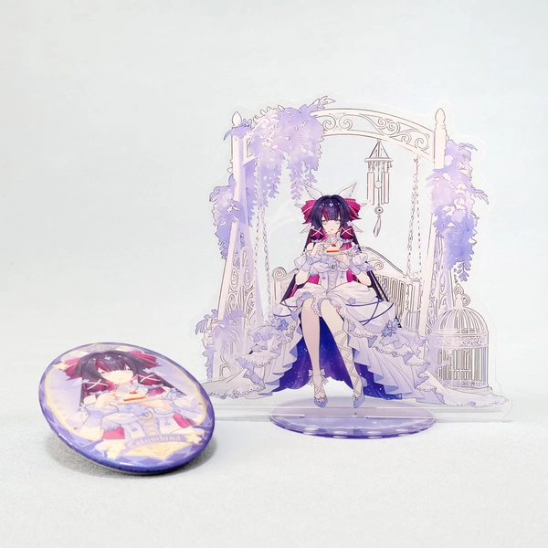 Genshin Impact Retro Series  Acrylic stand. Cute Colombina.Perfect for collection and an excellent gift!