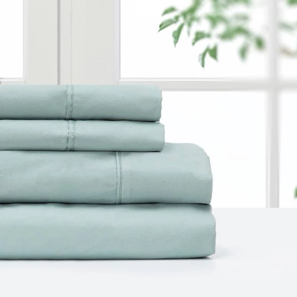 Pointehaven Printed Microfiber Sheet Set