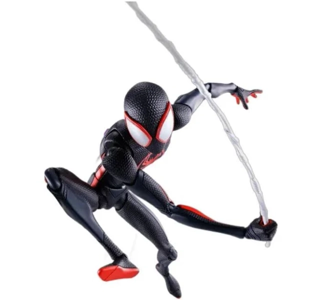 Shf Anime Spider-man Figuarts Miles Morales Action Figures Figurine