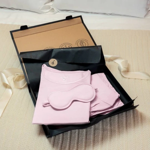 Dagsmejan Balance Pajama-Set, Gift-Set For Women, Pink Blush, 2XL