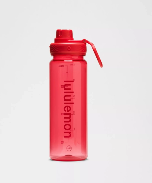 Back to Life Clear Bottle 24oz - Lulu Red - ONE SIZE