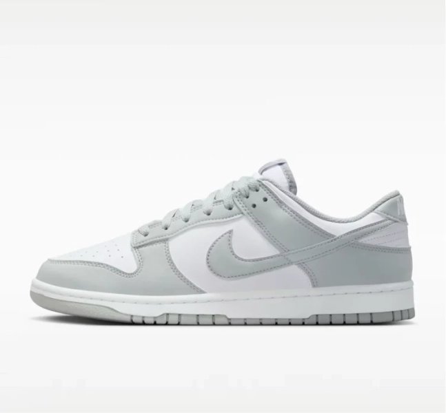 Gray Nike Dunk Low Men's Shoes