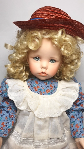 Porcelain Doll "Hilary" (604) 16"(41cm) by Dianna Effner, The Ashton-Drake, 1995