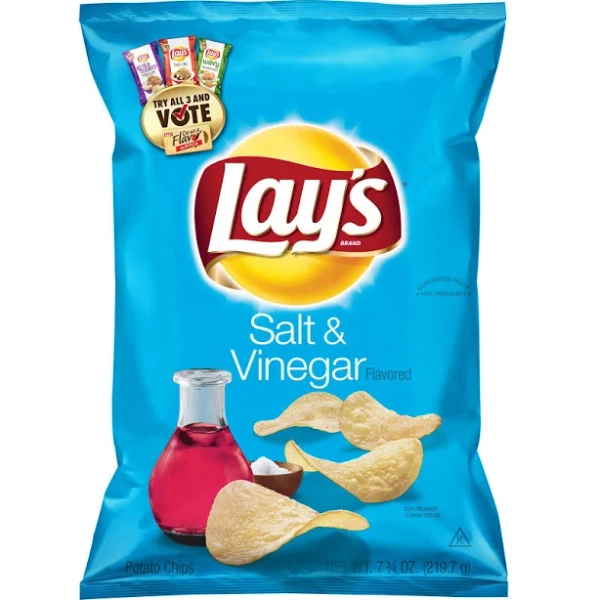 Lay's Salt Vinegar Potato Chips