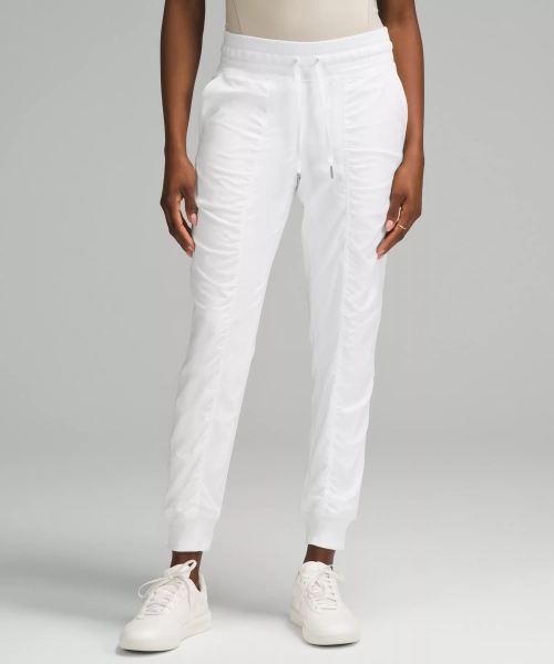 Dance Studio Mid-Rise Jogger *Full Length - White - 18