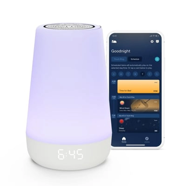 Hatch Rest Baby Sound Machine, Night Light | 2nd Gen | Registry Essential, Sleep Trainer, Routine Builder, Time-to-Rise Alarm Clock, White Noise Soother, Nursery Stories, Toddler Kids Bedroom (Wi-Fi) Wi fi