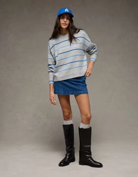 AE Whoa So Soft Classic Crew Neck Sweater