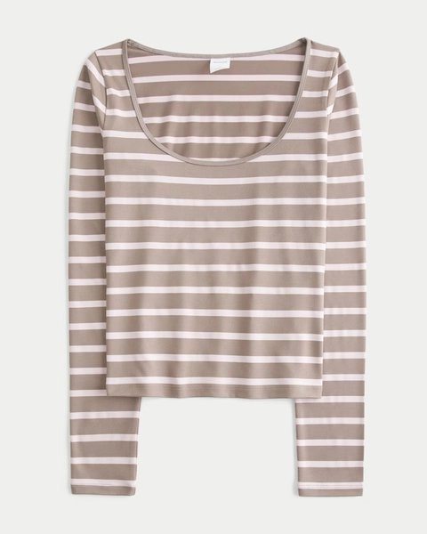 Seamless Fabric Scoop Top