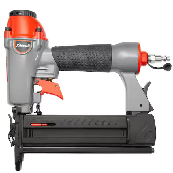 XtremepowerUS 18-Gauge 2 in 1 Brad Nailer Gun and Crown Stapler 300-Pieces Nails/200-Pieces Staples 44430