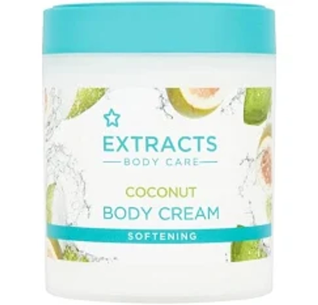 Superdrug Extracts Coconut Body Cream 475ml