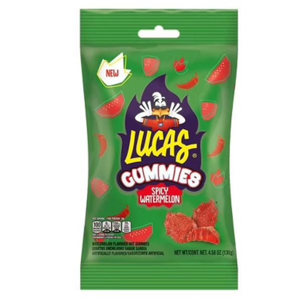 Lucas Gummies Watermelon Candy - 4.58oz