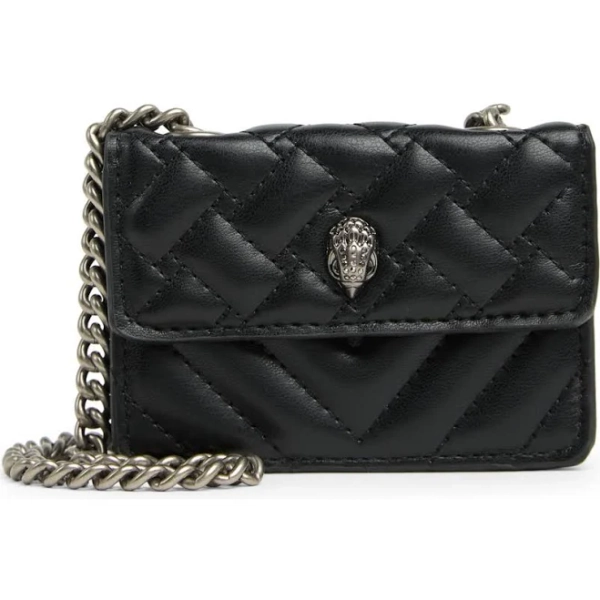 Kurt Geiger London Women's Micro Quilted Kensington Crossbody Bag
