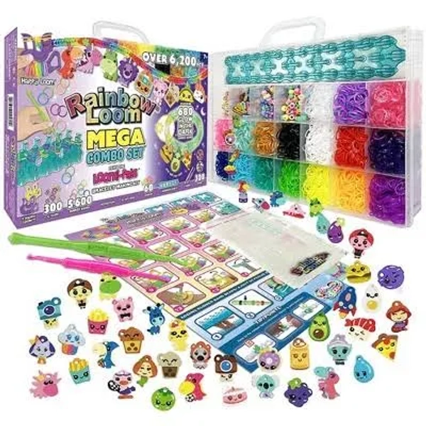 Rainbow Loom Loomi-Pals Glow in the Dark Mega Combo Set