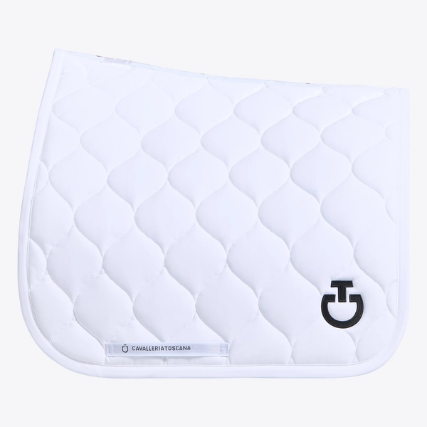 Cavalleria Toscana Circular-quilted dressage saddle pad