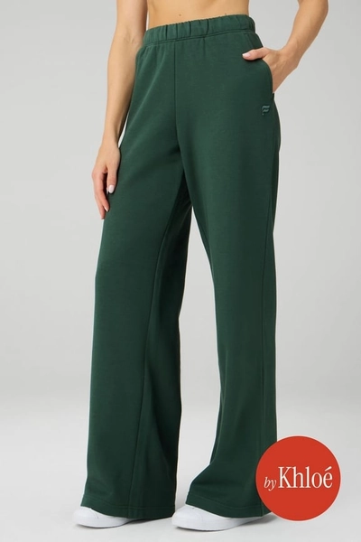 Cozy Fleece Wide Leg Sweatpant