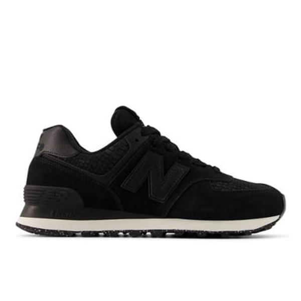 New Balance Women's 574 Sneakers - Black (Size 8.5)