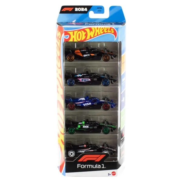 "Pack 5 Autos Formula 1 Escala 1:64"