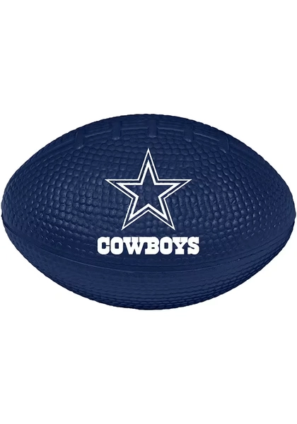 Logo Brands Dallas Cowboys Navy Blue Stress Less Football Stress ball