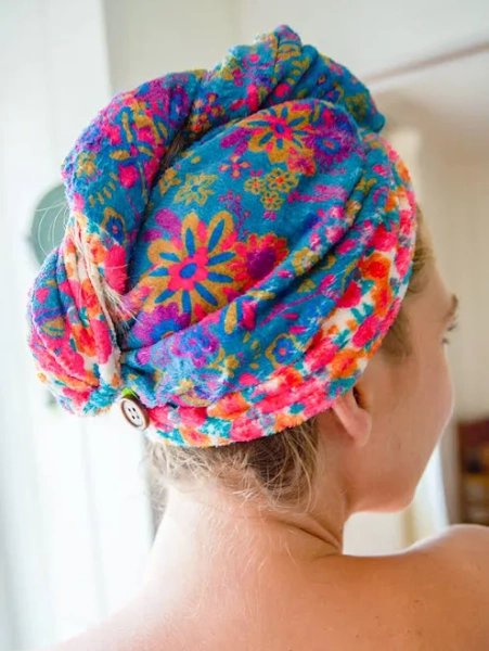 Natural Life Microfiber Hair Towel Wrap