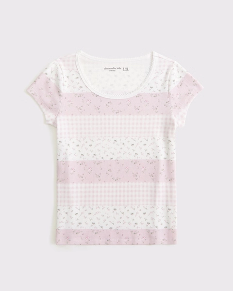 scoopneck baby tee
