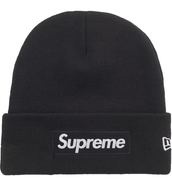 Supreme New Era Box Logo Beanie (FW25) Black