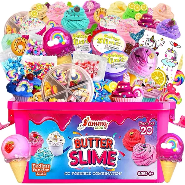 Ammy Glow Butter Slime Kit