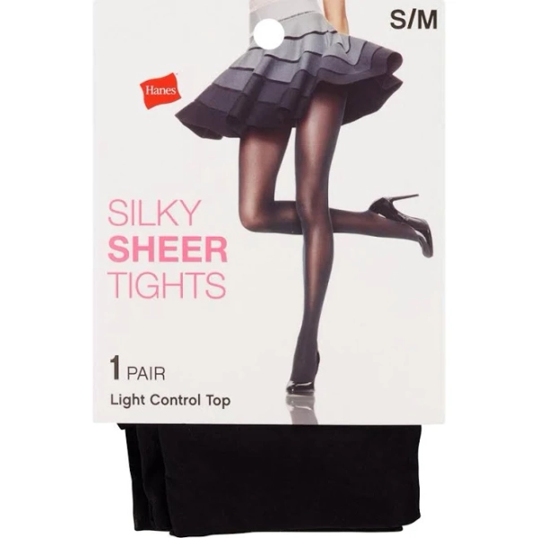 Style Essentials Hanes Silky Sheer Tights