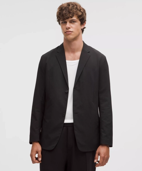 New Venture Button-Front Blazer - Black - XS