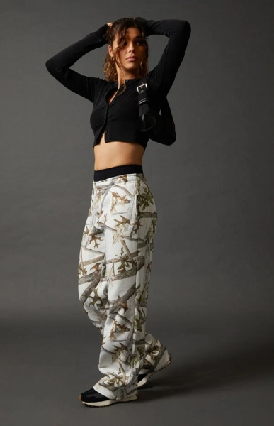 Light Camo Baggy Sweatpants