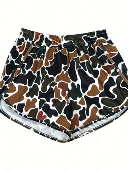 Women's Camouflage Shorts, Fashionable For Summer